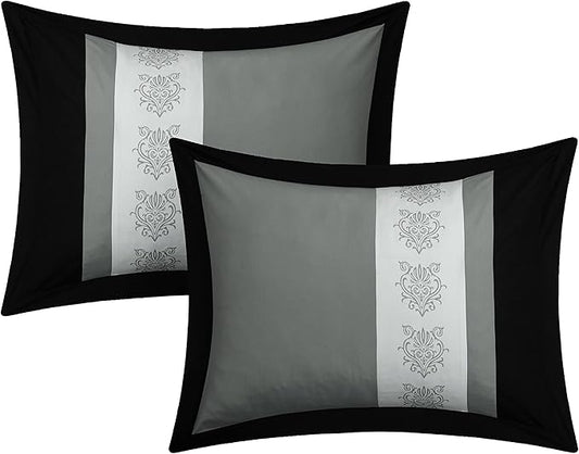 BED IN BAG Chic Home Clayton 10 PC Comforter, Shams, Decorative Pillows, Sheets