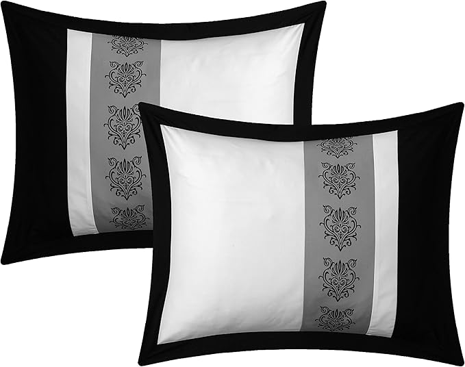 BED IN BAG Chic Home Clayton 10 PC Comforter, Shams, Decorative Pillows, Sheets
