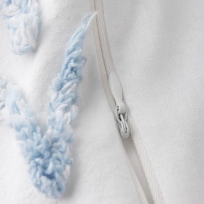 Martha Stewart Adrian 100% Cotton 3pc Set-1 Duvet, 2 Pillow Shams