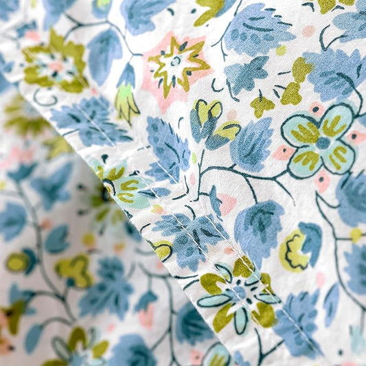 Martha Stewart Libby 100% Cotton 3pc Set-1 Duvet, 2 Pillow Shams