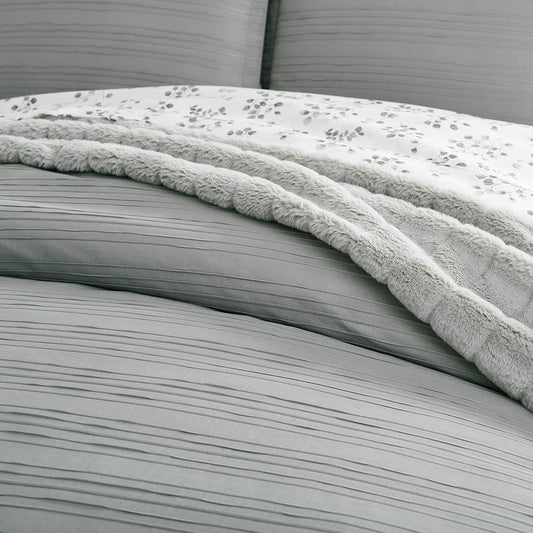 Scott Living Aero Cotton 3pc Set-1 Duvet, 2 Pillow Shams, Full/Queen, King