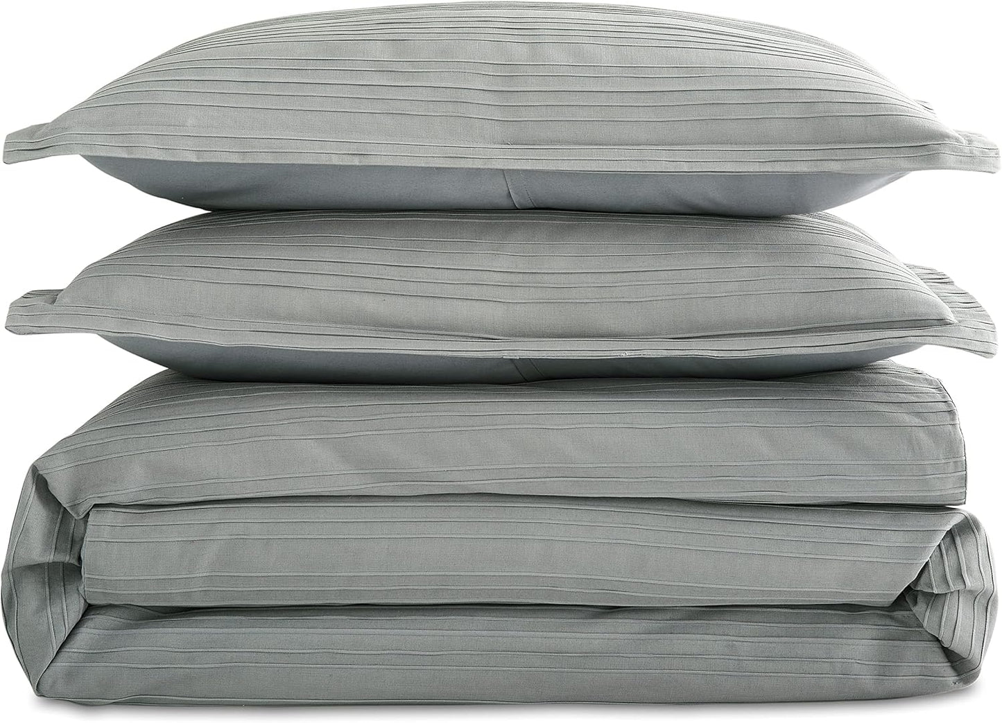 Scott Living Aero Cotton 3pc Set-1 Duvet, 2 Pillow Shams, Full/Queen, King