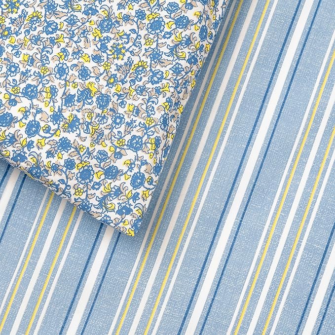 Martha Stewart Arielle 100% Cotton 3pc Set-1 Duvet, 2 Pillow Shams