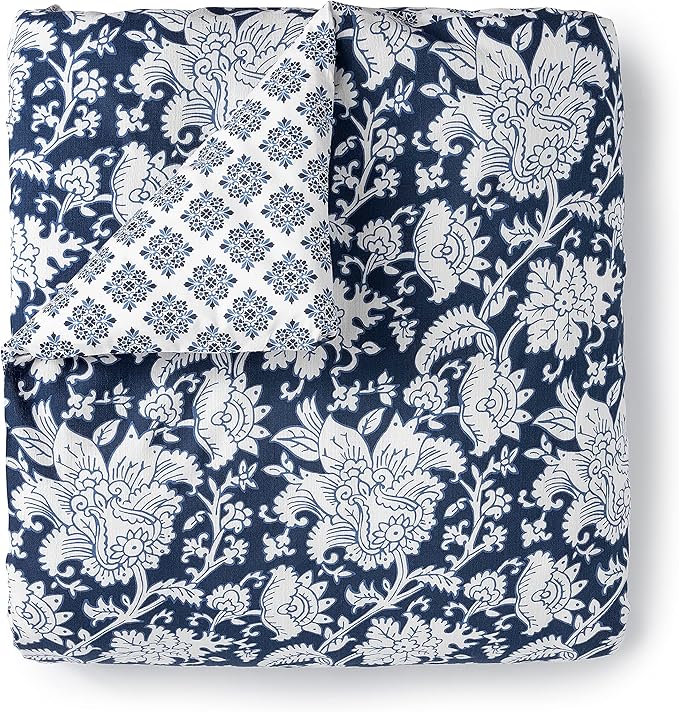 Martha Stewart Kyra 100% Cotton 3pc Set-1 Duvet, 2 Pillow Shams