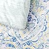 Martha Stewart Yasmin 100% Cotton 3pc Set-1 Duvet, 2 Pillow Shams