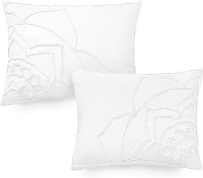 Martha Stewart Sophia Medallion 100% Cotton 3pc Set-1 Duvet, 2 Pillow Shams