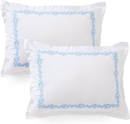 Martha Stewart Wildflower 100% Cotton 3pc Set-1 Duvet, 2 Pillow Shams