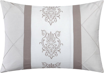 BED IN BAG Chic Home Clayton 10 PC Comforter, Shams, Decorative Pillows, Sheets