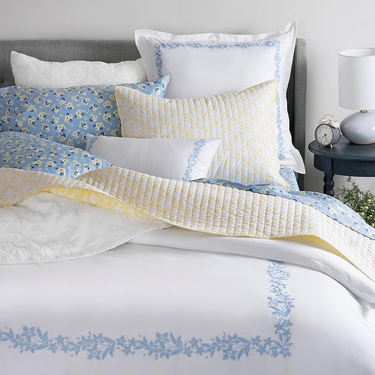 Martha Stewart Wildflower 100% Cotton 3pc Set-1 Duvet, 2 Pillow Shams