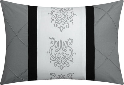 BED IN BAG Chic Home Clayton 10 PC Comforter, Shams, Decorative Pillows, Sheets