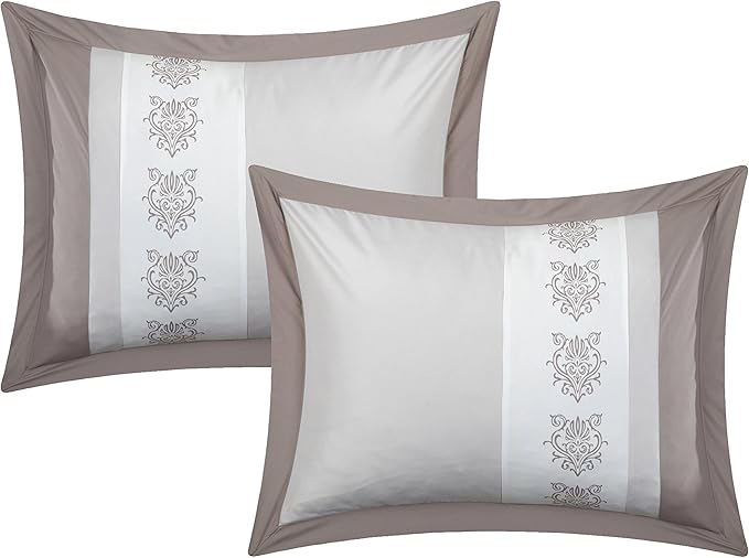 BED IN BAG Chic Home Clayton 10 PC Comforter, Shams, Decorative Pillows, Sheets