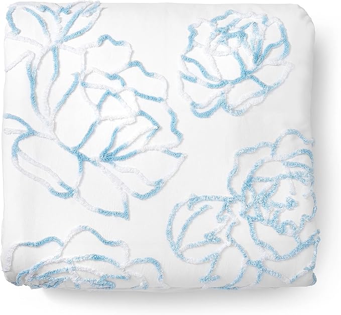 Martha Stewart Adrian 100% Cotton 3pc Set-1 Duvet, 2 Pillow Shams