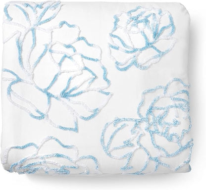 Martha Stewart Adrian 100% Cotton 3pc Set-1 Duvet, 2 Pillow Shams