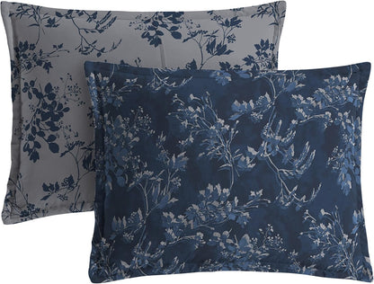 Scott Living Lissete Cotton 3pc Set-1 Duvet, 2 Pillow Shams, Full/Queen, King