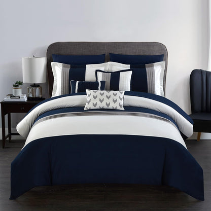 BED IN BAG Chic Home Ayelet 10 PC Comforter, Shams, Decorative Pillows, Sheets