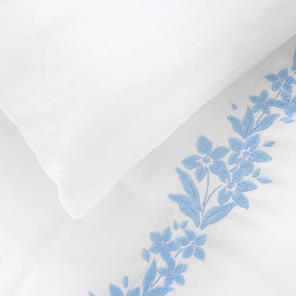 Martha Stewart Wildflower 100% Cotton 3pc Set-1 Duvet, 2 Pillow Shams