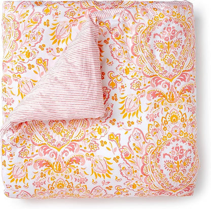 Martha Stewart Yasmin 100% Cotton 3pc Set-1 Duvet, 2 Pillow Shams