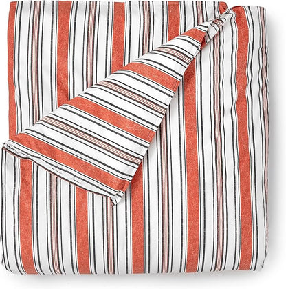Martha Stewart Carden 100% Cotton 3pc Set-1 Duvet, 2 Pillow Shams