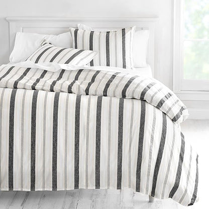 Martha Stewart Carden 100% Cotton 3pc Set-1 Duvet, 2 Pillow Shams