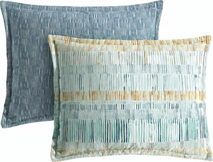 Scott Living Santiago Cotton 3pc Set-1 Duvet, 2 Pillow Shams, Full/Queen, King