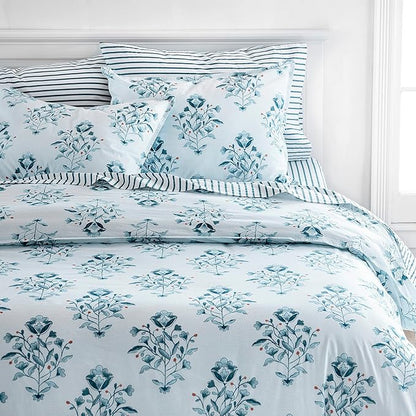 Martha Stewart Rohan 100% Cotton 3pc Set-1 Duvet, 2 Pillow Shams