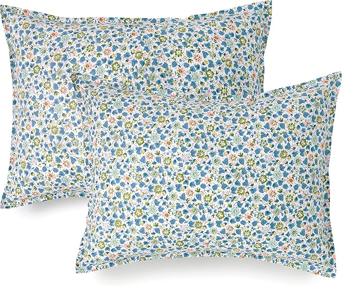 Martha Stewart Libby 100% Cotton 3pc Set-1 Duvet, 2 Pillow Shams