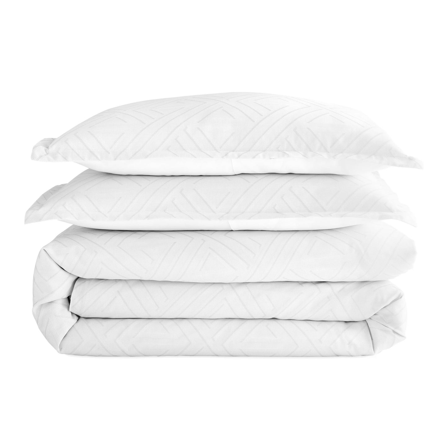 Scott Living Laredo Cotton Blend 3pc Set-1 Duvet, 2 Pillow Shams, Full/Queen, King
