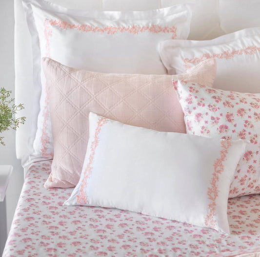 Martha Stewart  100% Cotton 2Pc European Sham Set 26In X 26In Pillow Covers